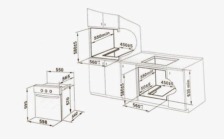 Установка духового шкафа