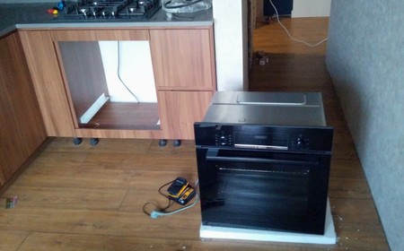 Установка духового шкафа