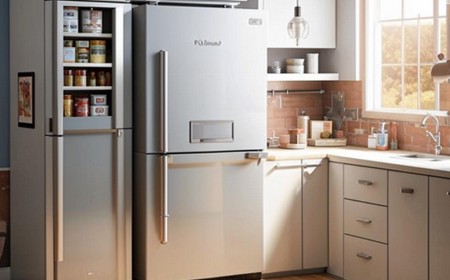 Установка холодильника